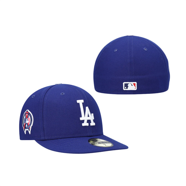 Los Angeles Dodgers 9/11 Memorial 59FIFTY Fitted Cap Royal