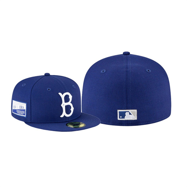 Men's Brooklyn Dodgers Centennial Collection Royal Cooperstown 59FIFTY Fitted Hat
