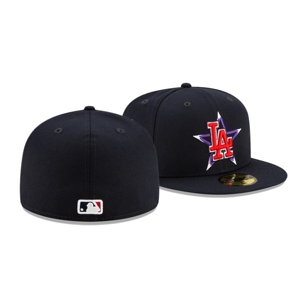 Men's Dodgers 2021 MLB All-Star Game Navy On-Field 59FIFTY Fitted Hat