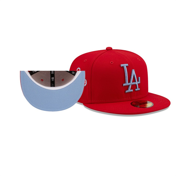 Los Angeles Dodgers 1959 MLB All-Star Game Scarlet Blue Undervisor 59FIFTY Hat