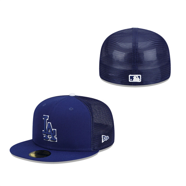 Los Angeles Dodgers New Era 2022 Batting Practice 59FIFTY Fitted Hat Royal