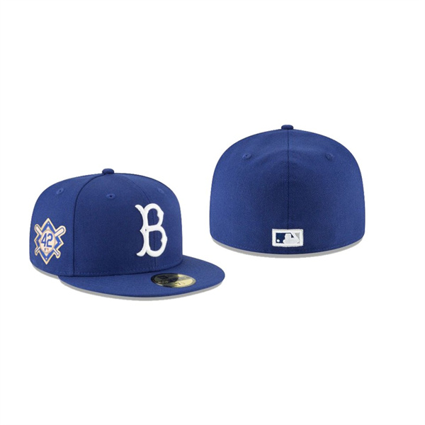 Men's Brooklyn Dodgers Jackie Robinson Day Blue 59FIFTY Fitted Hat