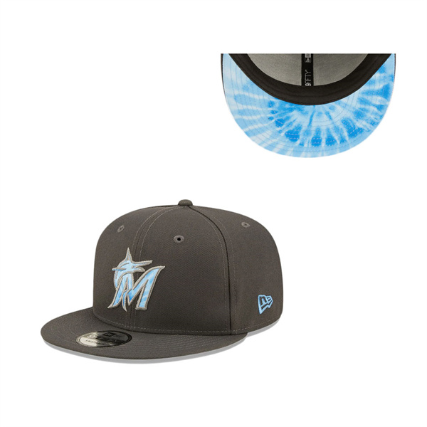 Men's Miami Marlins 2022 Father's Day 9FIFTY Snapback Adjustable Hat