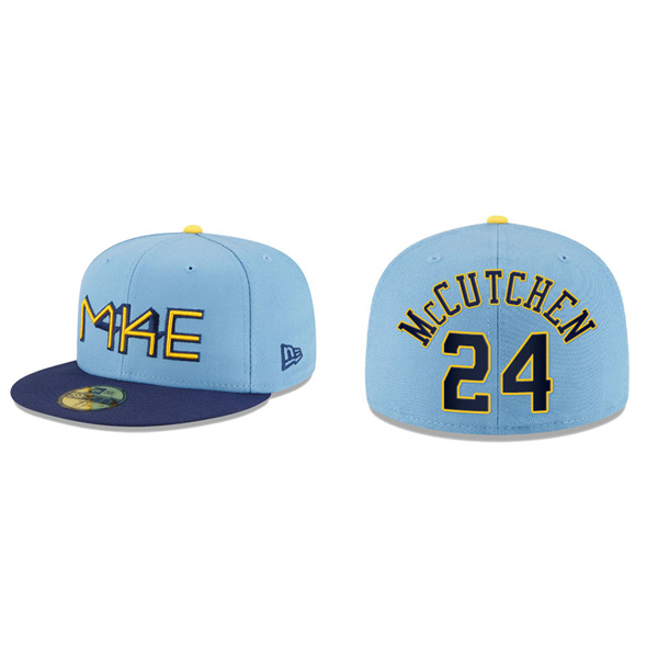 Andrew McCutchen Brewers City Connect 59FIFTY Fitted Hat