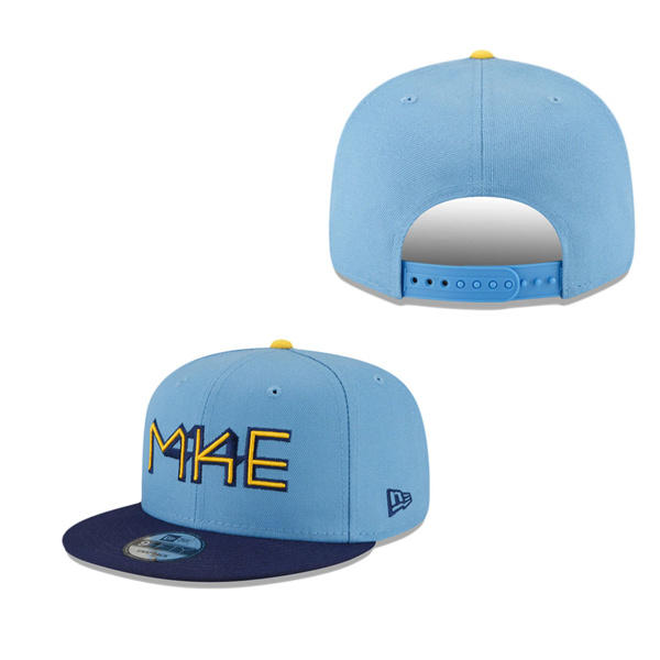 Brewers City Connect 9FIFTY Snapback Adjustable Hat