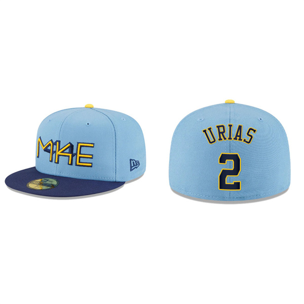 Luis Urias Brewers City Connect 59FIFTY Fitted Hat