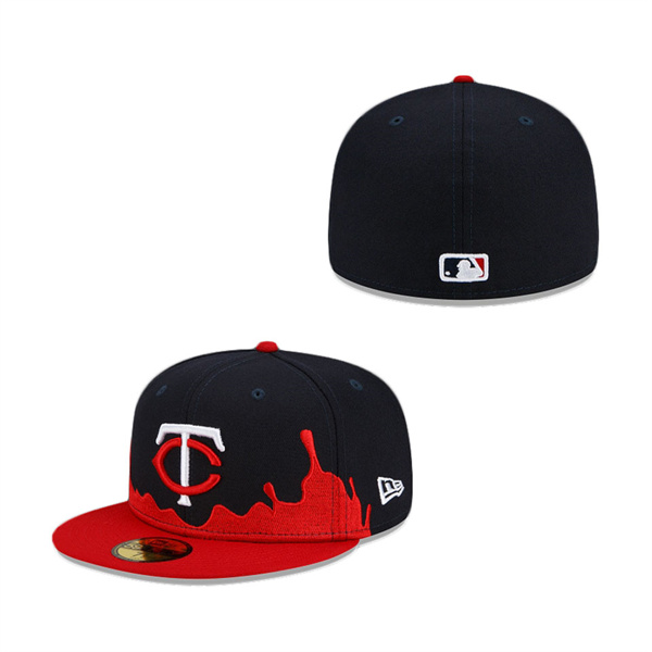 Minnesota Twins Drip Front 59FIFTY Fitted Hat