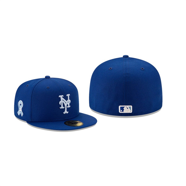 Men's New York Mets 2021 Father's Day Royal On-Field 59FIFTY Fitted Hat