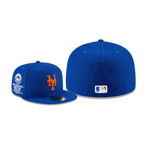 Men's New York Mets Sidescreen Royal 59FIFTY Fitted Hat