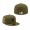 New York Mets New Era 2000 Subway Series Hunter Flame Undervisor 59FIFTY Fitted Hat Olive