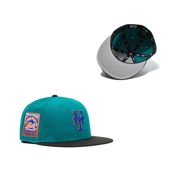 New York Mets Copper Head 25th Anniversary Fitted Hat