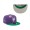 Men's New York Mets New Era Purple Green MLB X Big League Chew Ground Ball Grape Flavor Pack 59FIFTY Fitted Hat