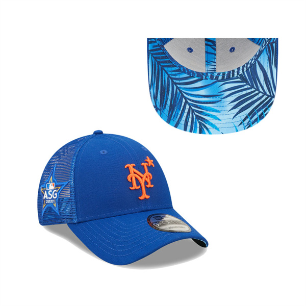 New York Mets Royal 2022 MLB All-Star Game Workout 9FORTY Snapback Adjustable Hat