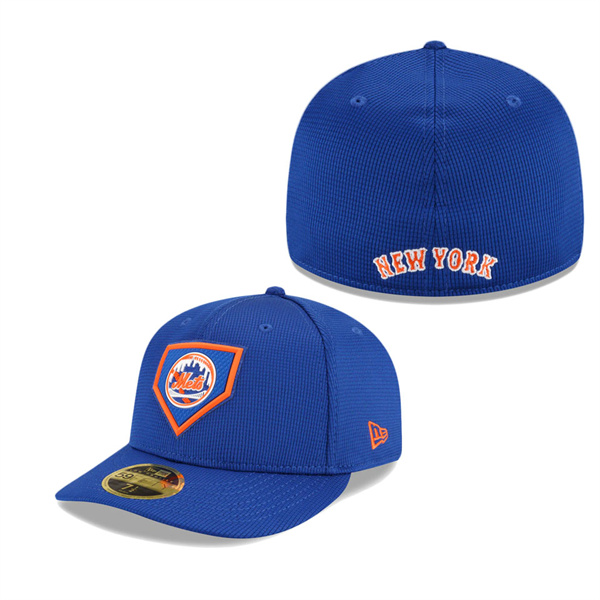 New York Mets Royal Clubhouse Low Profile Fitted Hat