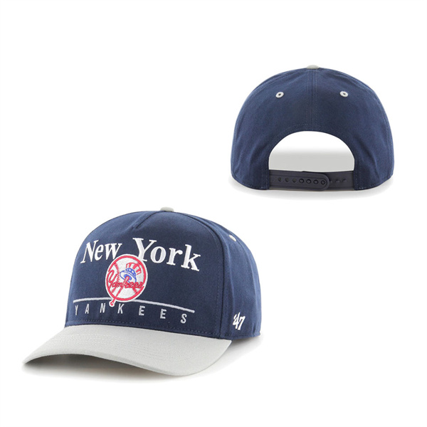 New York Yankees '47 Retro Super Hitch Snapback Hat Navy White