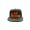 New Era New York Yankees Black Orange Logo Script 59FIFTY Fitted Hat