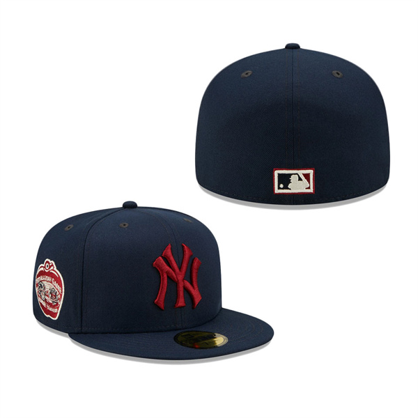 New York Yankees New Era Cooperstown Collection 1977 All-Stars Game Patch 59FIFTY Fitted Hat Navy