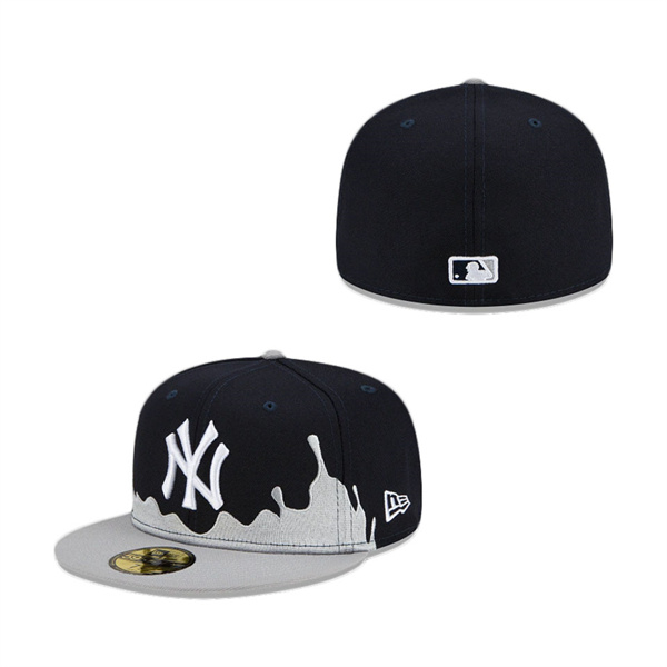 New York Yankees Drip Front 59FIFTY Fitted Hat