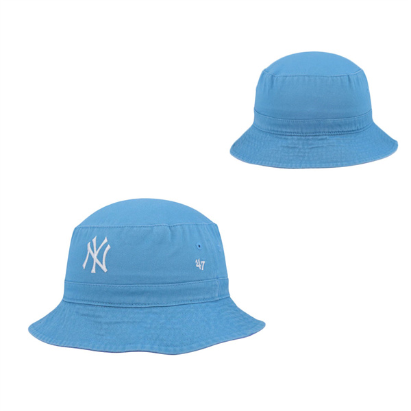 Men's New York Yankees Light Blue Ballpark Bucket Hat
