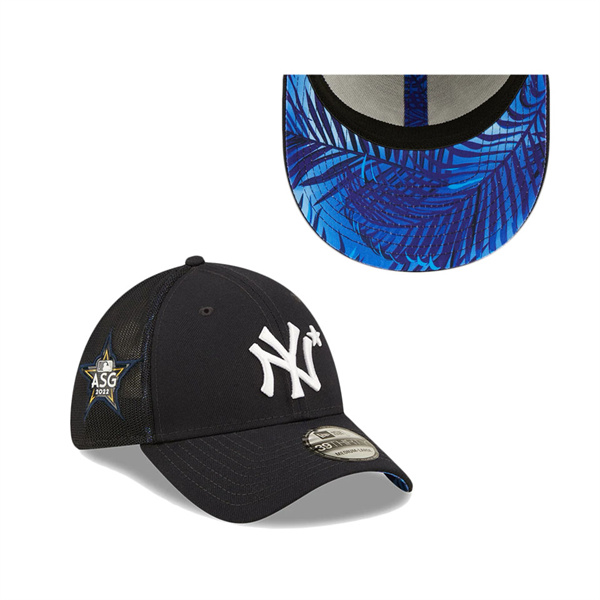 New York Yankees Navy 2022 MLB All-Star Game Workout 39THIRTY Flex Hat