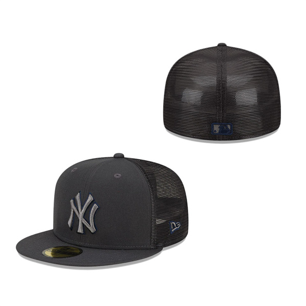 New York Yankees New Era 2022 Batting Practice 59FIFTY Fitted Hat Graphite