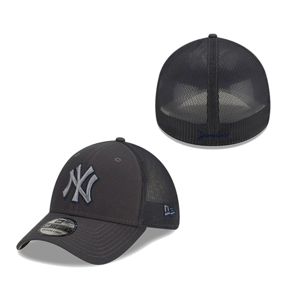 New York Yankees New Era 2022 Batting Practice 39THIRTY Flex Hat Graphite