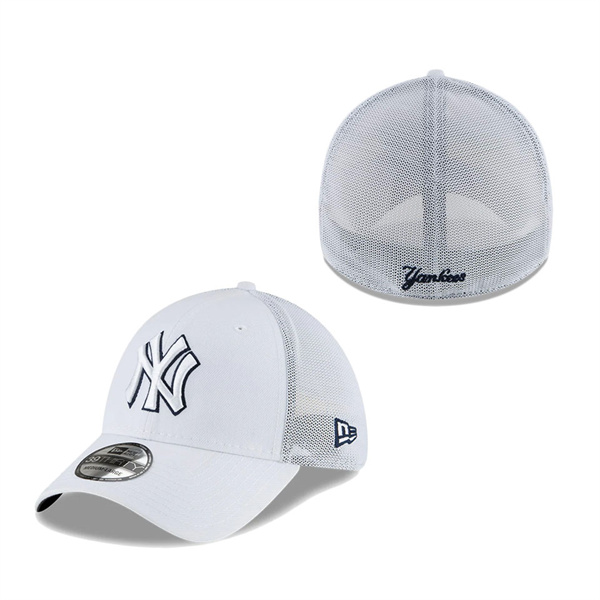New York Yankees New Era 2022 Batting Practice 39THIRTY Flex Hat White