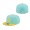Men's New York Yankees New Era Turquoise Yellow Spring Color Pack Two-Tone 59FIFTY Fitted Hat