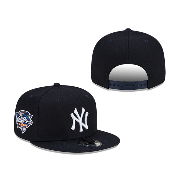 New York Yankees New Era 2000 World Series Patch Up 9FIFTY Snapback Hat Navy