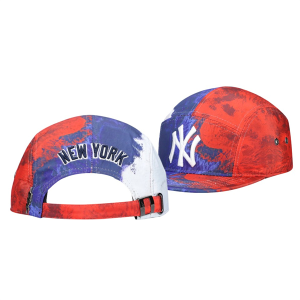Men's Yankees Dip-Dye Blue Red Pro Standard Adjustable Hat