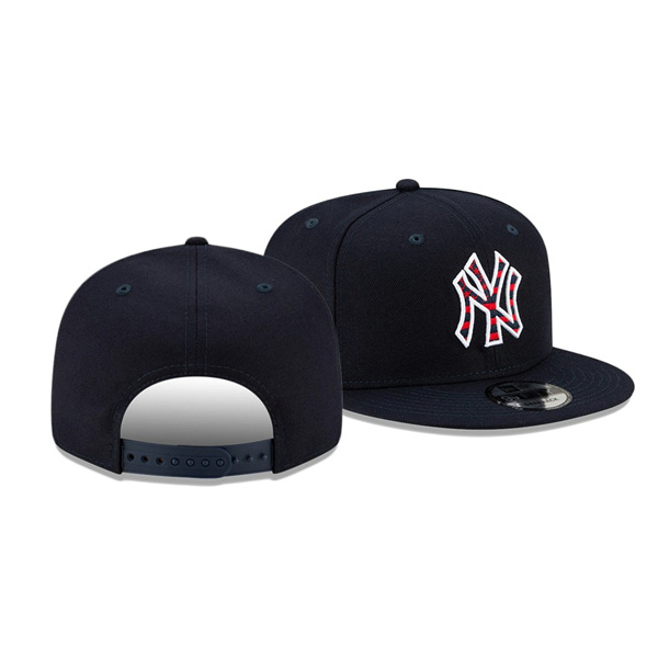 Men's Yankees 2021 Independence Day Navy 9FIFTY 4th Of July Hat