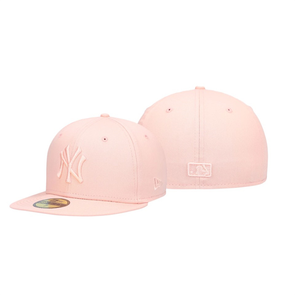 New York Yankees Blush Sky Tonal Pink 59FIFTY Fitted Hat