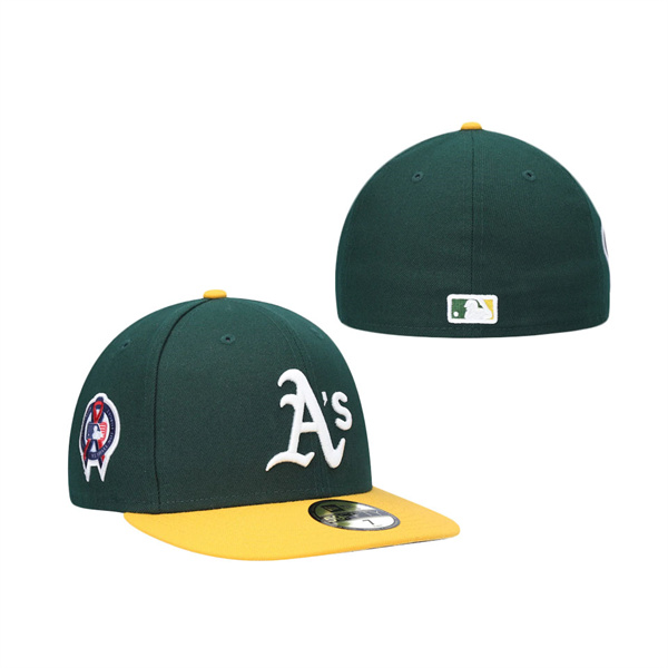 Oakland Athletics 9/11 Memorial 59FIFTY Fitted Cap Green