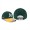Men's Oakland Athletics 2020 Postseason Green Gold Side Patch 9FORTY Adjustable Hat