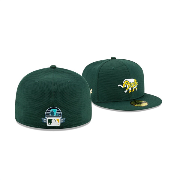 Athletics 2020 Spring Training Green 59FIFTY Fitted New Era Hat