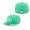 Oakland Athletics Island Green Logo White 59FIFTY Fitted Hat