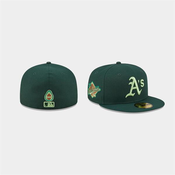 Oakland Athletics Men's State Fruit Green 59FIFTY Fitted Hat