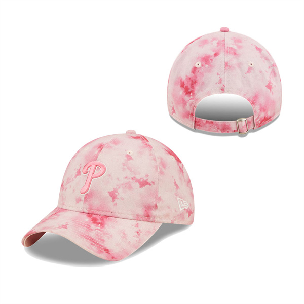 Girls Youth Philadelphia Phillies New Era Pink 2022 Mother's Day 9TWENTY Adjustable Hat