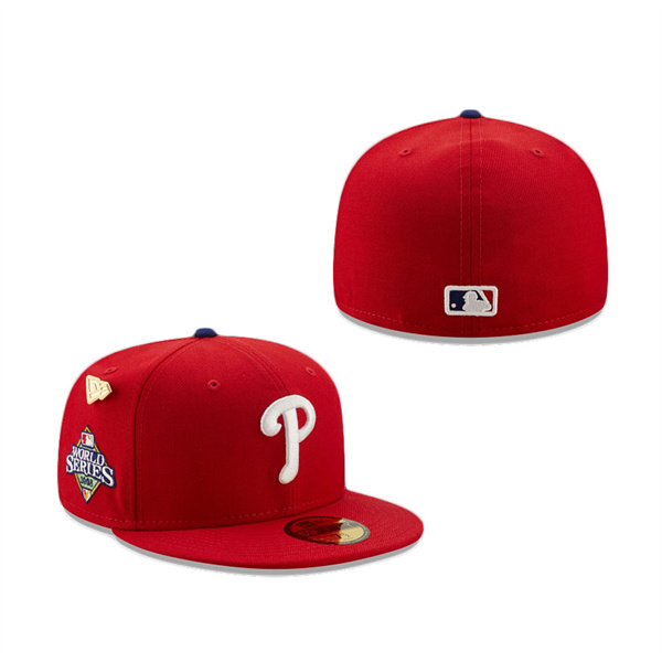 Philadelphia Phillies 2008 Logo History 59FIFTY Fitted Hat