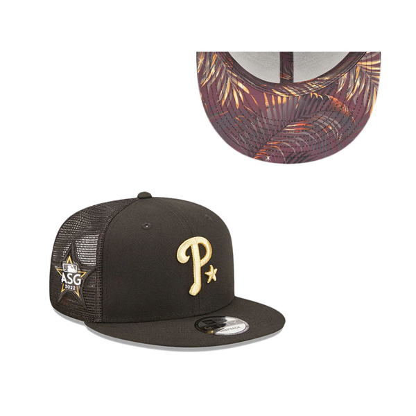 Philadelphia Phillies Black 2022 MLB All-Star Game 9FIFTY Snapback Adjustable Hat