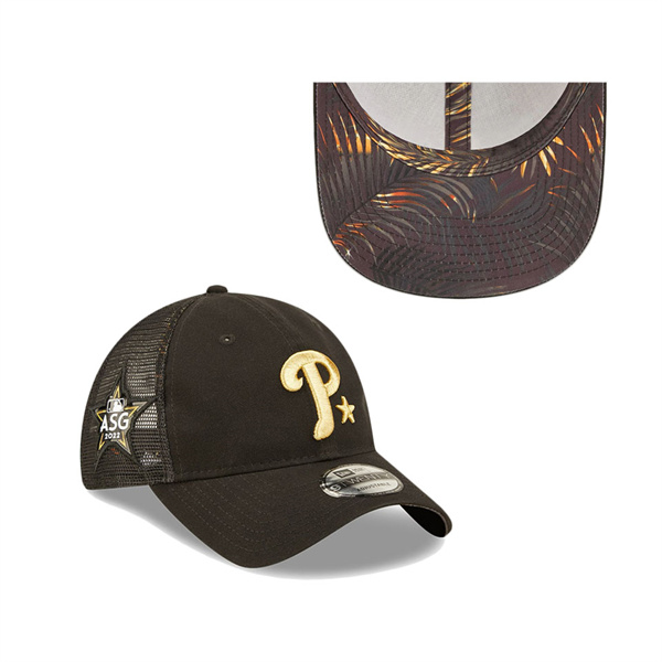 Philadelphia Phillies Black 2022 MLB All-Star Game 9TWENTY Adjustable Hat