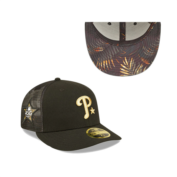 Philadelphia Phillies Black 2022 MLB All-Star Game On-Field Low Profile 59FIFTY Fitted Hat
