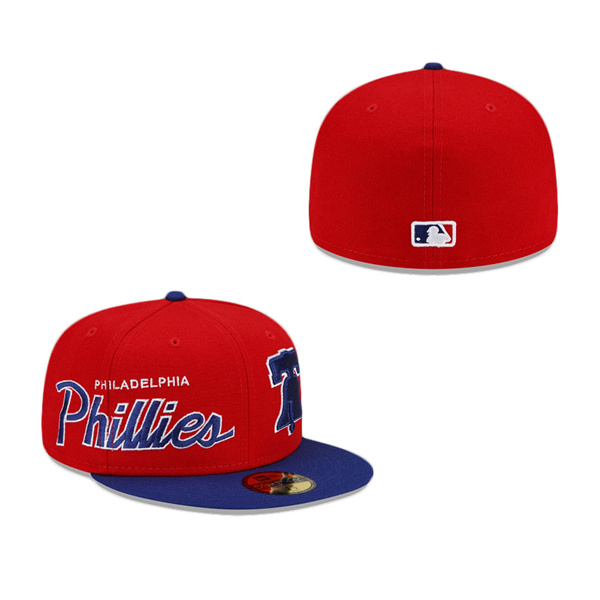 Philadelphia Phillies Double Logo 59FIFTY Fitted Hat