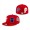 Philadelphia Phillies New Era Patch Pride 59FIFTY Fitted Hat Red