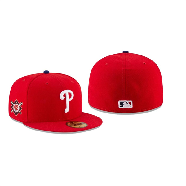 Men's Philadelphia Phillies Jackie Robinson Day Red 59FIFTY Fitted Hat