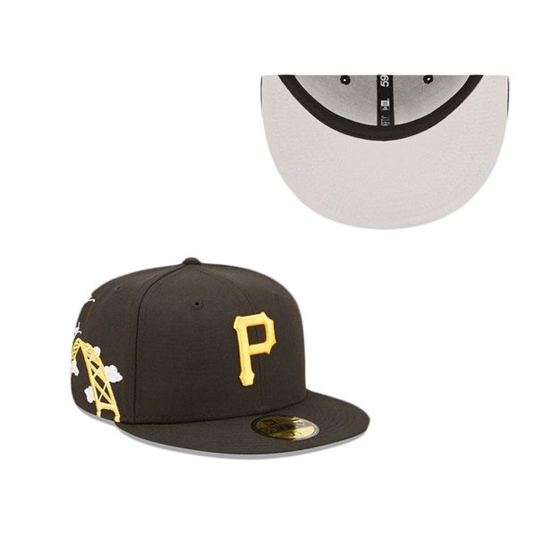 Pittsburgh Pirates Cloud Icon 59FIFTY Fitted Hat
