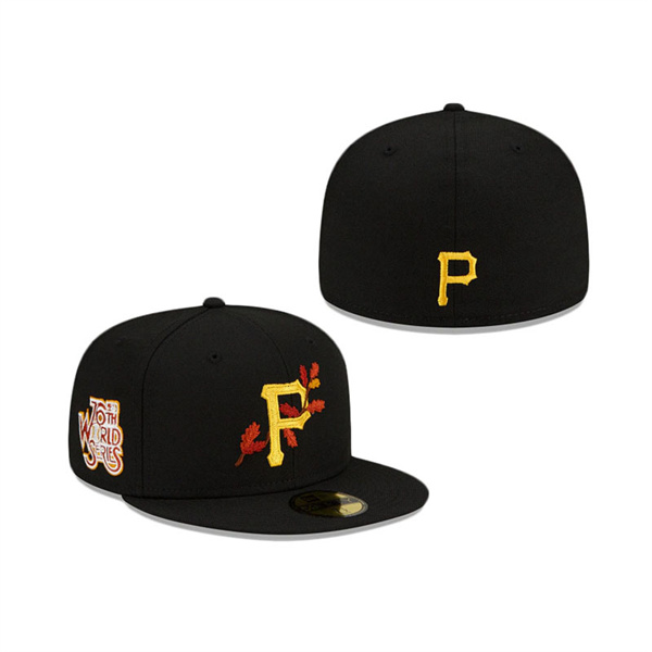 Pittsburgh Pirates Leafy Front 59FIFTY Fitted Hat