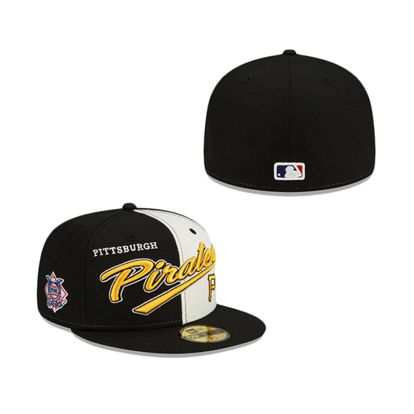 Pittsburgh Pirates Split Front 59FIFTY Fitted Hat