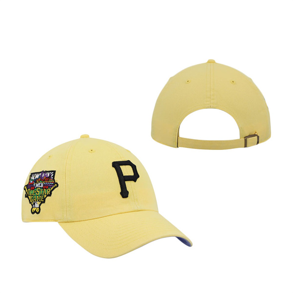 Men's Pittsburgh Pirates '47 Yellow 2006 MLB All Star Game Double Under Clean Up Adjustable Hat