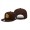 Men's Padres Banner Patch Brown 9FIFTY Snapback Hat